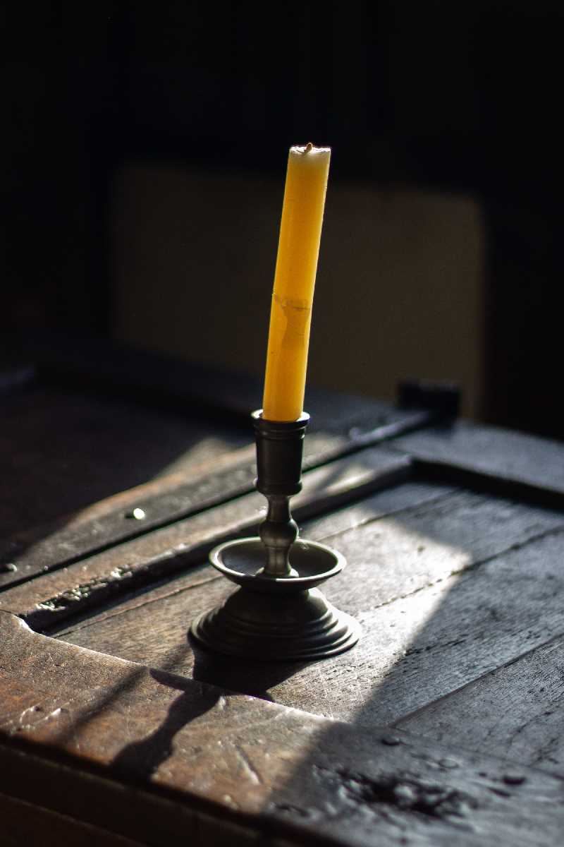 Candlestick in Blakesley Hall